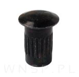 M4 X 10 mm, nakrętka Ericsona, bez nacięcia, ocynk czarny - 6