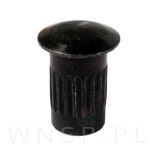 M4 X 10 mm, nakrętka Ericsona, bez nacięcia, ocynk czarny - 8