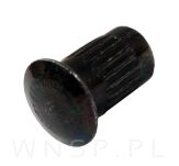 M4 X 10 mm, nakrętka Ericsona, bez nacięcia, ocynk czarny - 7