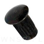 M4 X 10 mm, nakrętka Ericsona, bez nacięcia, ocynk czarny - 9