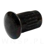 M4 X 10 mm, nakrętka Ericsona, bez nacięcia, ocynk czarny - 3
