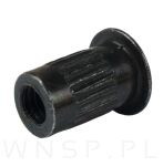 M4 X 10 mm, nakrętka Ericsona, bez nacięcia, ocynk czarny - 4