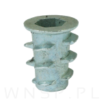 M4 X 10 mm - Nakrętka mufa do drewna typ DC - 3