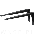 2x Wsporniki wzmocnione, konsola do półki ściennej, wiszącej 45 x 20 cm - 5