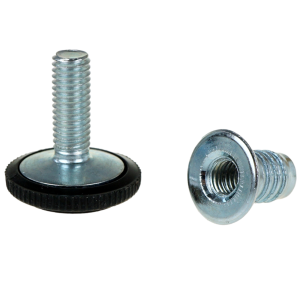 Regulator, stopka meblowa M10 X 25 z mufą wbijaną M10