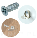 5,0 X 13 mm eurowkręt z łbem stożkowym - 3