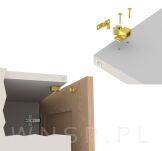 Wkręty hartowane stożkowe do drewna 4,0 X 13 mm - 6