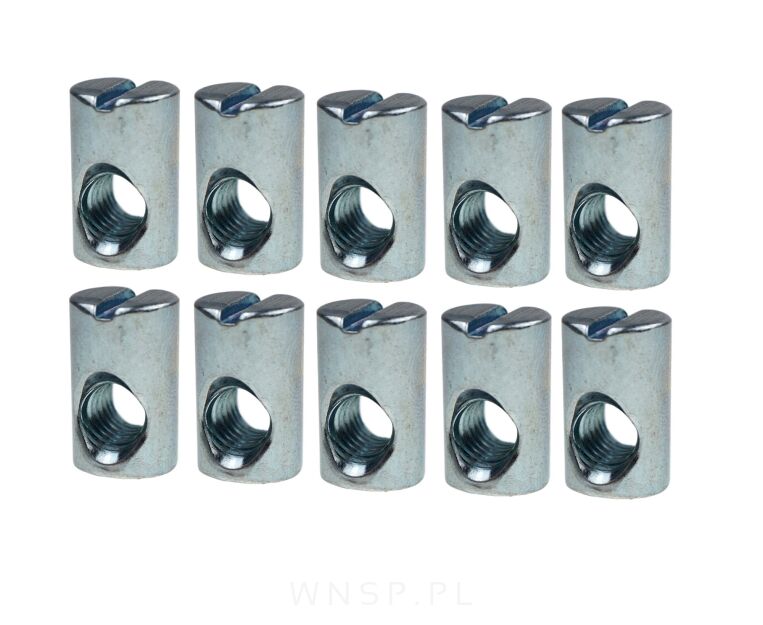 Nakrętka wałeczkowa M6 X 16 mm asymetryczna