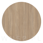 Zestaw 2 półek ściennych w dekorze dębu 500 x 150 x 18 mm, ze wspornikami montażowymi - 3