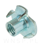 Nakrętka pazurkowa  M8 X 11 mm - 2