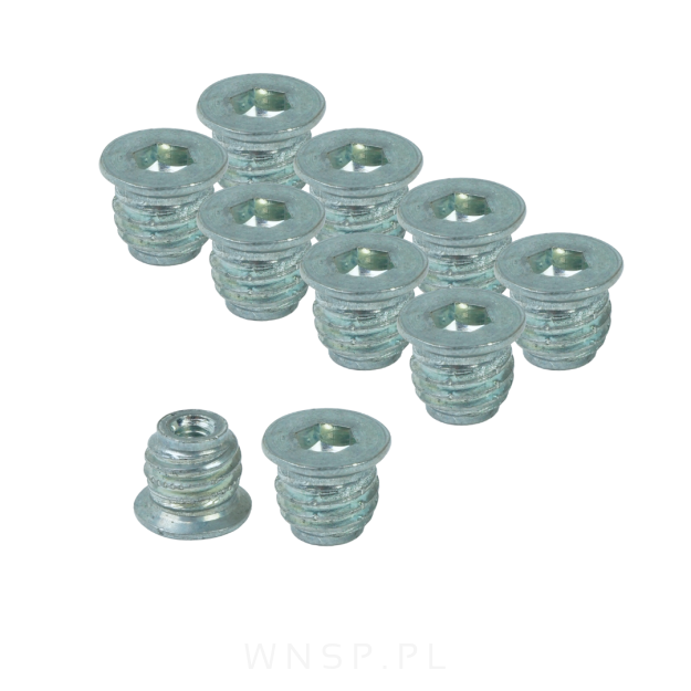 M4 X 10 mm - Mufa do drewna wkręcana