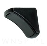 Kątownik pojedynczy 24 X 24 mm tworzywowy czarny - 6