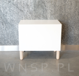 Nóżka bukowa surowa 15 cm, walcowa 45 mm z blachą - 9