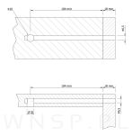 Śruby do łóżka, 10 kpl. zestaw montażowy wkręty, śruby do montażu łóżeczka M6 x 130 mm - 4