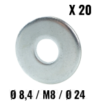 Podkładka M8, 8.4 / 24 / 2.0 - DIN 9021 - 4