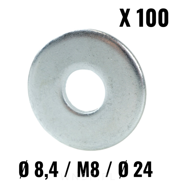 Podkładka M8, 8.4 / 24 / 2.0 - DIN 9021