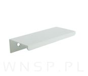 Uchwyt krawędziowy Nicea biały, rozstaw 96 mm - 2