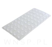 Odbojniki silikonowe samoprzylepne do drzwi mebli szuflad nóżki fi 10 x 3 mm - 7