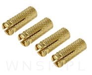 Tuleja mosiężna rozporowa M8 X 28 mm - 6