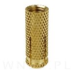 Tuleja mosiężna rozporowa M8 X 28 mm - 2