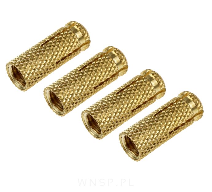 Tuleja mosiężna rozporowa M8 X 28 mm