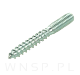 M8 X 60 mm, szpilka dwustronna - 5