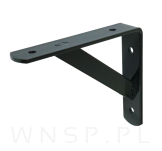 Mocny wspornik do półki ściennej, wiszącej 125 x 150 x 30 mm - 4