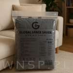 10 SZT. WORKÓW PRÓŻNIOWYCH 60 x 50 CM, WORKI NA UBRANIA POŚCIEL MOCNE GRUBE - 3