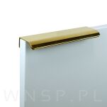 Uchwyt krawędziowy Lyon złoty, rozstaw 160 mm - 4