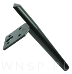 Noga stalowa PIN 15 CM, z blachą montażową, czarna - 3