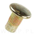 M6 X 15 mm, nakrętka Ericsona, bez nacięcia, ocynk żółty - 3