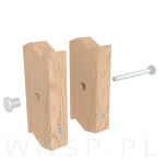 M6 X 15 mm, nakrętka Ericsona, bez nacięcia, ocynk żółty - 8