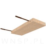 Ramie niewidoczne fi 14 X 140 mm - 8