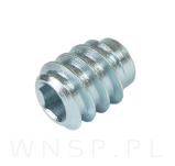 Mufa M6 X 15 mm, wkręcana na imbus - 4