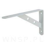 Wspornik 2 sztuki, konsola do półki ściennej, wiszącej 200 x 125 x 25 mm - 3