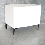 Noga meblowa szpilka typ V 18 CM czarny mat - 7