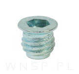 M6 X 10 mm - Mufa do drewna wkręcana - 4