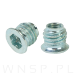 M6 X 10 mm - Mufa do drewna wkręcana - 2