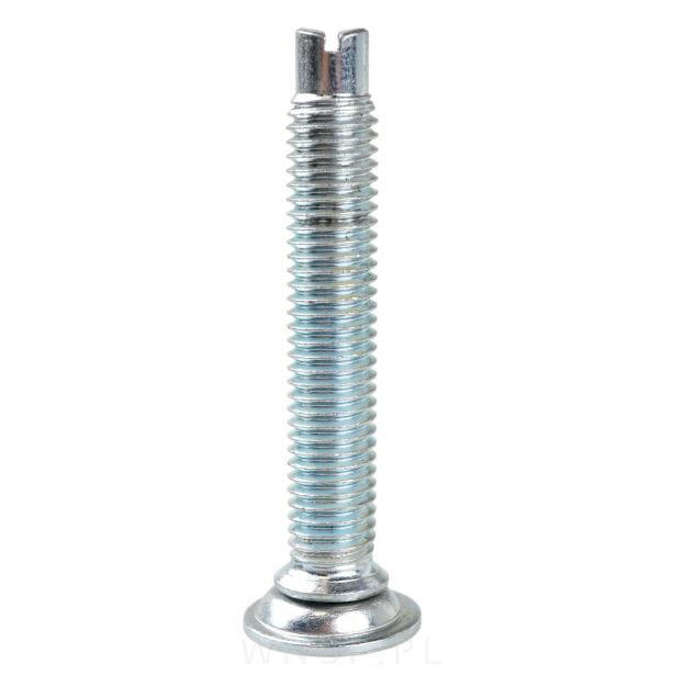 Stopka meblowa M10 X 67 mm, z nacięciem prostym