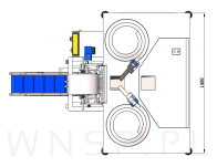 Maszyna, automat pakujący na 2 podajniki + dorzut ręczny - 5