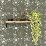 Wspornik 2 sztuki, konsola do półki ściennej, wiszącej 250 x 150 x 25 mm - 5