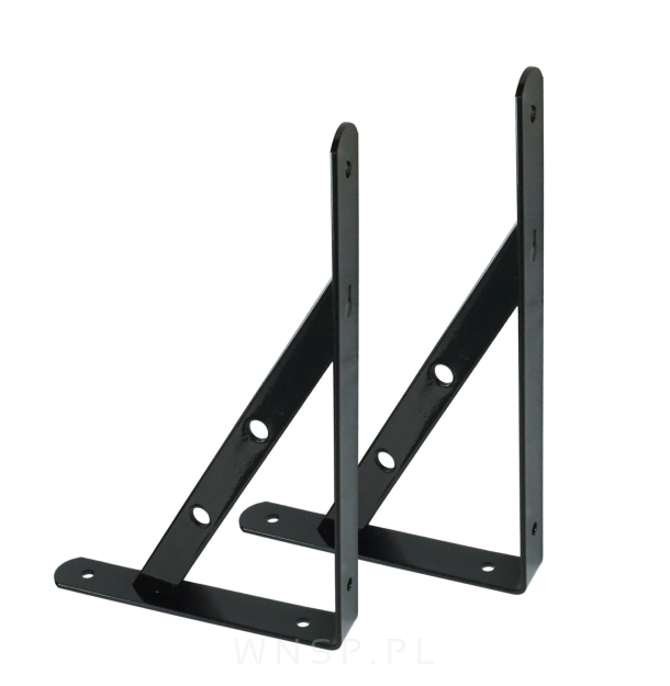 Wspornik 2 sztuki, konsola do półki ściennej, wiszącej 250 x 150 x 25 mm