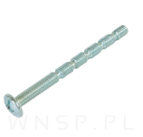 Wkręt meblowy M4 x 50 mm, typ kombi, z nacięciem PZD - 4