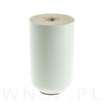 Nóżka bukowa biała 15 cm, walcowa 60 mm z blachą - 9