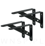 Wspornik 2 sztuki, konsola do półki ściennej, wiszącej 150 x 100 x 25 mm - 5