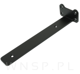 Nowoczesny wspornik do półki meblowej T 255 mm - 6