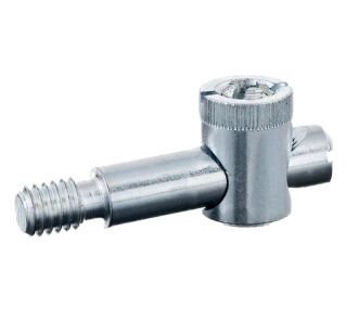 Złącze meblowe do otworu fi 10 mm, 3 elementowe M6