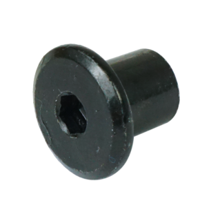 M6 x 10 mm, Nakrętka ericsona, czarny ocynk