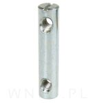 Nakrętka wałeczkowa M6 X 10 X 60 mm,  2 otworowa - 2