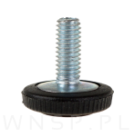 Regulator, nóżka, stopka meblowa M6 x 15 mm - 4
